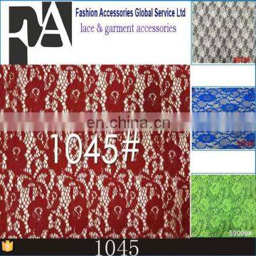 new design fashion mesh lace fabric for garment embroidered fabric