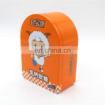 Tin Can Manufacturer Supply Tinplate Metal Tin Candy Box ,Irregular Tin Can photo-2
