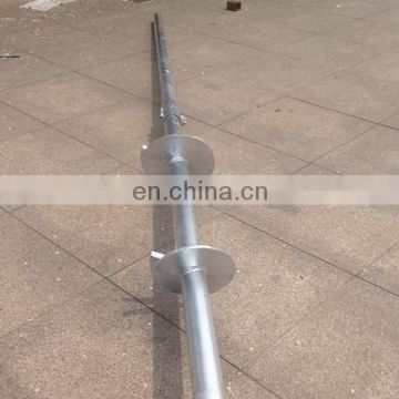 Helical Ground shaft Screw Pile