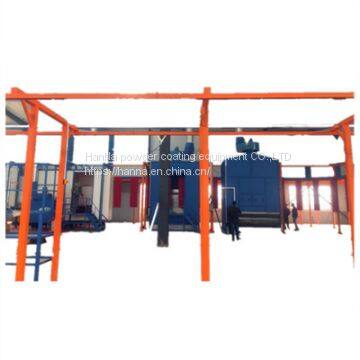 High Quality Cylinder Powder Coating Plant Spraying Machine