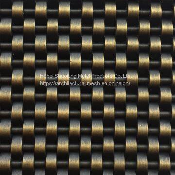 XY-1405G Woven Metal Antique Brass Finished