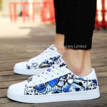 Graffiti Design Lovers Casual Shoes photo-3