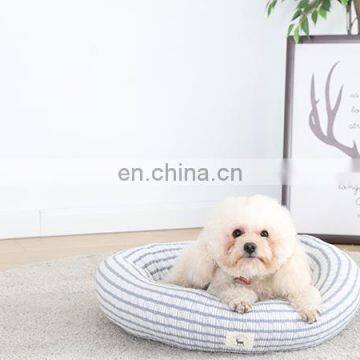 PP Foam Polyester Sofa Wholesale Pet Small Round Dog Bed photo-6