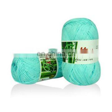 China Oeko Tex Knitting Yarn Manufacturers Wholesale Cotton Bamboo Blended Yarn 50g Balls for Hand Knitting photo-5