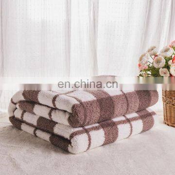 Wholesale Luxury Thick Double Layer Bonded Custom Printed Sherpa Blanket With Flannel Lined photo-7