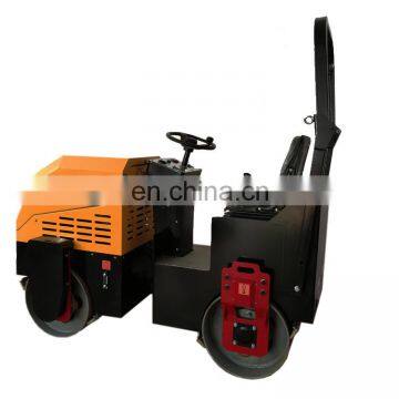 1T Double Drum Hydraulic Vibration Road Roller Compactor photo-5