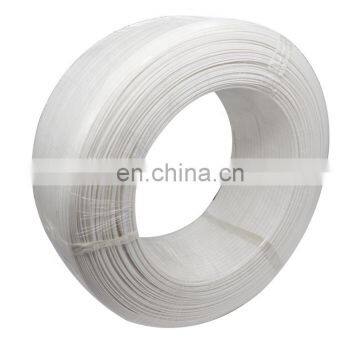 PE Material Galvanized Iron Wire Single Core Nose Wire photo-5