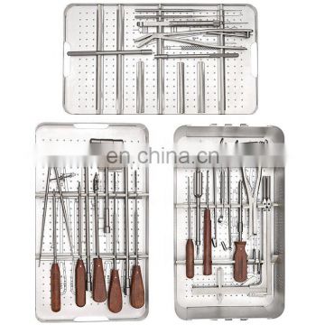 Factory Supply Anterior Thoracic&Thoracolumbar Plate System Spine Surgery Instruments Set