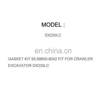 DIESEL ENGINE PARTS TOP OVERHAUL GASKET KIT 65.99605-8042 FIT FOR CRAWLER EXCAVATOR DX230LC