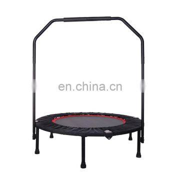 Newest Vivanstar ST6608 Foldable Gym Equipment Fitness Indoor Mini Kids Jump Bungee 8ft Trampoline For Sale