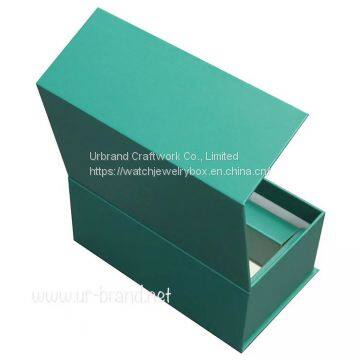 Magnetic Packaging Gift Box Matching Paper Inner Book-shaped Box Style With Color Printing Unique Style photo-2