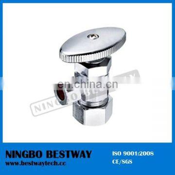 Chrom Plated Brass Angle Stop Valve With Pex Connection photo-3