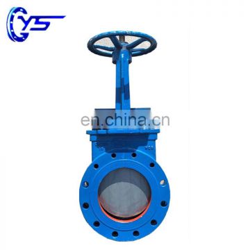 ASME Standard 150LB Rising Stem Hard Sealing WCB Knife Gate Valve With Price