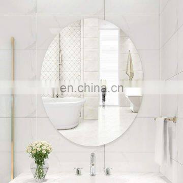 Bevelling Frameless Clear Bathroom Shower Glass Mirror Factory Price photo-3