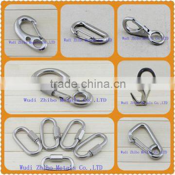 China Manufacture Metal Rigging Hardware Runway Oval Type Quick Link photo-5