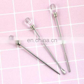 Nail Art Stirring Rod Tool Acrylic Powder Liquid Spoon for uv Gel Acrylic Dotting Pen photo-4