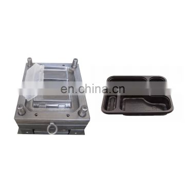 Thin wall food grade plastic injection lunchbox mould makers in taizhou