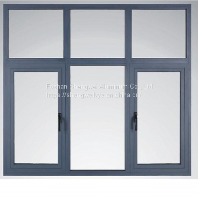 Modern fashion Professional aluminum casement doors windows with factory price manufacturer with mosquito net