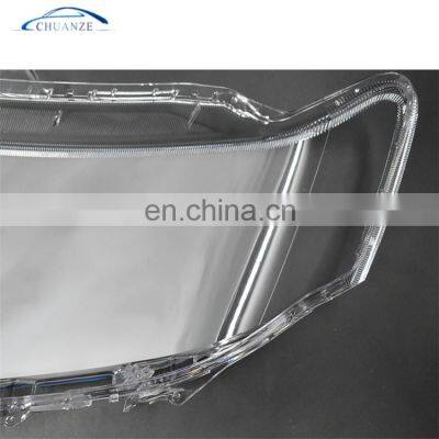 HOT SELLING car transparent headlight glass lens cover for PAJERO 13-15 year