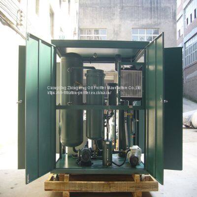 Removing Water and Impurities/Unqualified Hydraulic Oil Filtration Plant/Coolant Oil Recycling Purifier/Lubrication Oil Cleaning Device photo-2