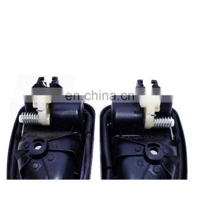 Free Shipping!2 Pcs INNER DOOR HANDLE BLACK 7700415975 FOR RENAULT CLIO II MEGANE TRAFIC