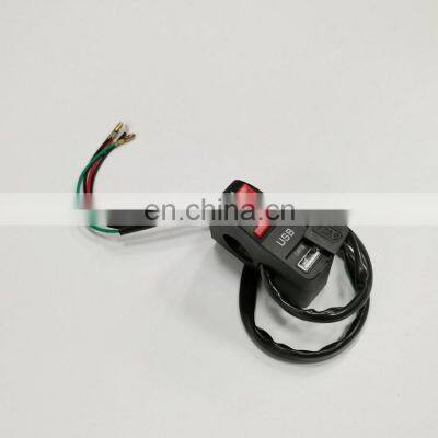 High Quality 7/8 Inch YXRZ-S20 Usb Without Light 5 Button Motorcycle Switch For Haojue