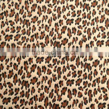 leopard print fabric horse hair fabric for shoes