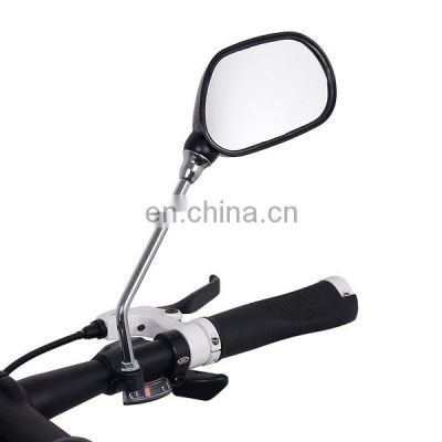 2Pcs New Bike Bicycle Side Mirror Mobility Handlebar Bicycle Rear Mirror Reflectors Cycle Mirrors Black