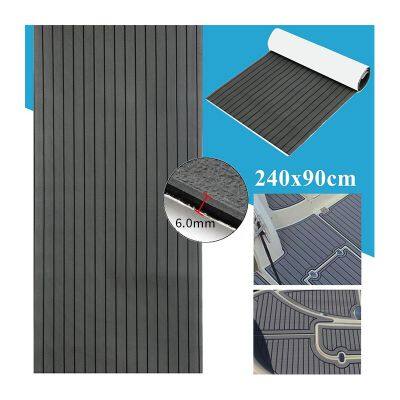120 x 240 CM Dark Grey +Black Seam Line EVA Foam Sheet Ship Eva Cheap Outdoor Decking photo-3