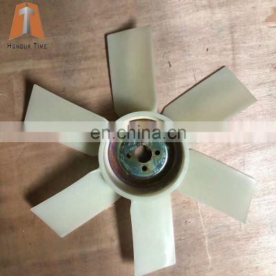 Excavator spare parts for diesel engine 4BD1 cooling Fan blade