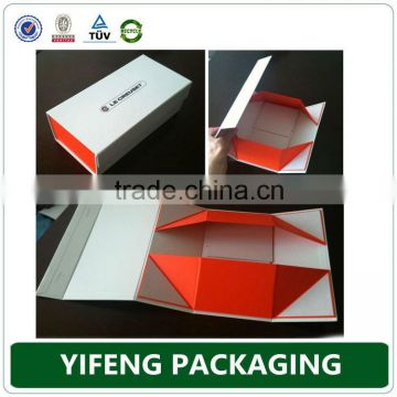 Luxury foldable magnetic closure gift box / cardboard gift box