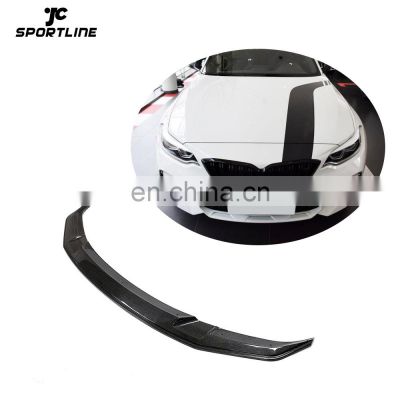 JCSportline M2 Carbon Front Splitter Lip for BMW F87 M2 Competition Coupe 2-Door 2018-2020