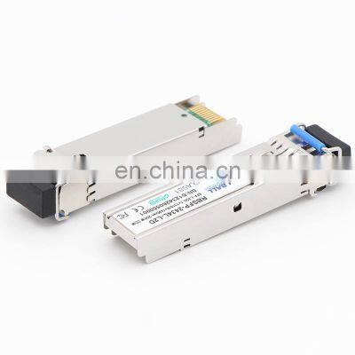 Factory Price BiDi SFP 1310nm-TX/1490nm-RX 20km DOM LC SMF Module Gigabit 1.25Gbs Transceiver photo-2