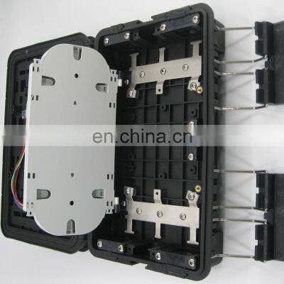 FTTH drop cable type  fiber optic splice closure factory lockable distribution box