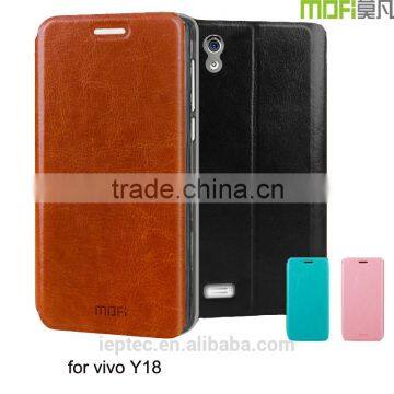 MOFi Case Smartphone for Vivo Y18L Cover, PU Leather Back Cover for BBK Vivo Y18