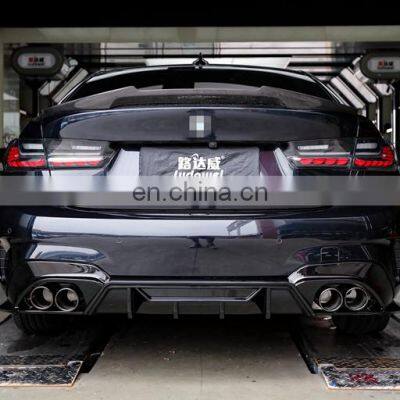 Rear Diffuser For BMW 3 Series G20 M Sport 2019-2021Rear Bumper Lip Car Auto Parts