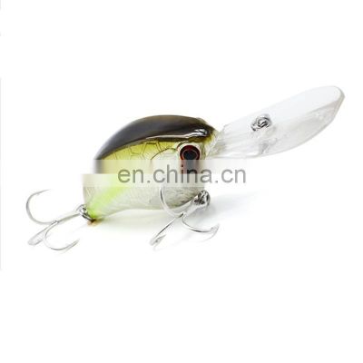 New 90mm 12.5g Hard Plastic Crank Fishing Lure Artificial Fish Bait Crank lure