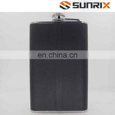 8 Oz Black Color Liquor Hip Flask Set With Collapsible Shot Glass And Funnel,Stainless Steel Copper Hip Flask photo-5