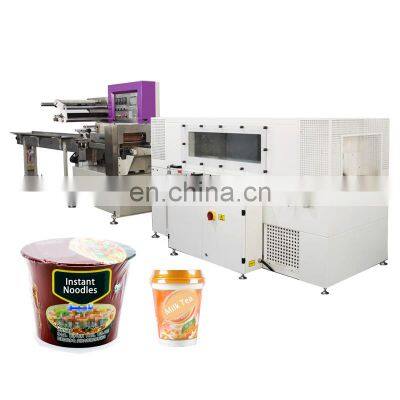 Professional shrink film packing and sealing machine pet bottles hot shrink machine