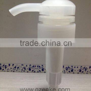 Transparent PP Liquid Soap Pump for Shower Gel