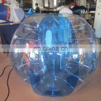 Super quality TPU body zorb ball buddy bumper ball for adult