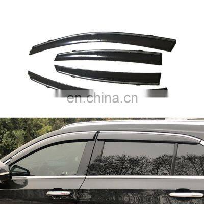 Injection Car Wind Deflector Visor Door Sun Window Visor Shade Rain Shield Guard Door Visor For VW BORA2016-2018