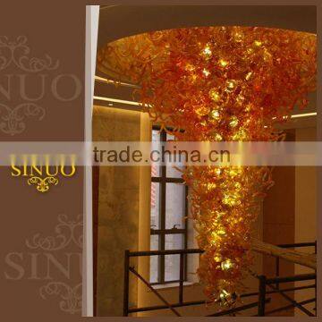 Top quality murano glass chandelier pendant lighting