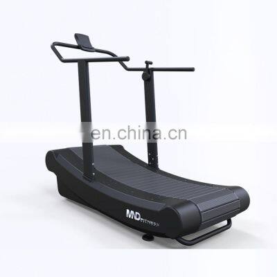 Commercial Running Machine  Manuel Treadmill Cardio Machine  MND Y600 Curve Treadmill