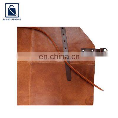 Premium Quality Leather BBQ Kitchen Cooking Apron photo-3