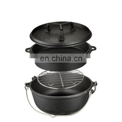 4.5 QT Camping Dutch Oven Lid Lifter Cast Iron Camping