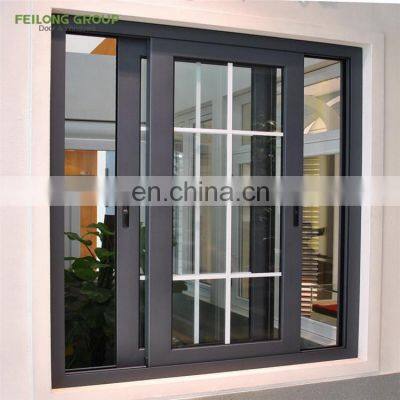 cheap australian standard modern triple glazed aluminium sliding windows in china