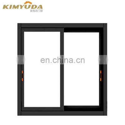 Double Glass Aluminum Sliding Windows Mosquito Screen Sliding & Turn Window 4 Track Vertical Aluminium Sliding Windows photo-2