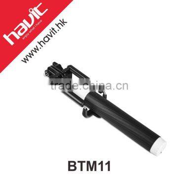 Havit HV-BTM11 wire monopod selfie stick with cable