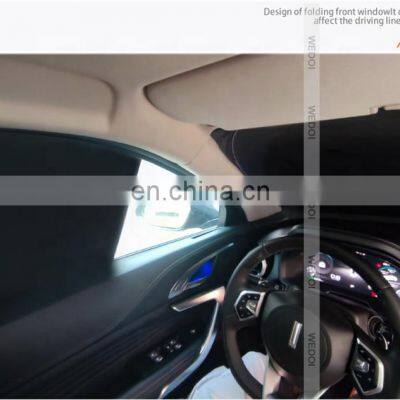 Sun UV Protection Car Window Interior Sunshade Curtain Black OEM Customized 7Pcs for VW ID3 ID4 ID6 Sunshade 100% Custom-Fit Car photo-4